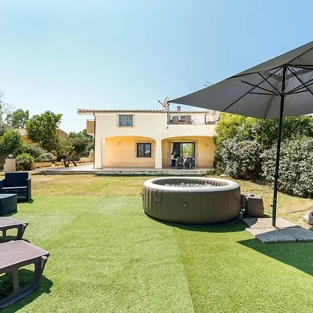 Beach Villa 300Mt From The Sea Ac Bbq Jacuzzi Agrustos